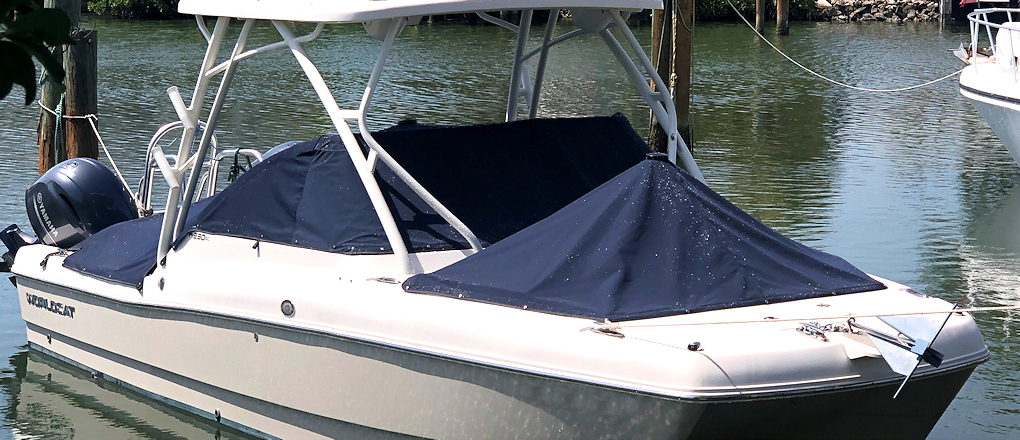 custom boat cover